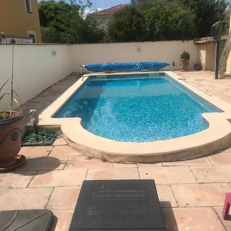 Mamamia T4 Avec Piscine Proche Commerce Au Pied Des Cevennes Holiday home Laroque (Herault)